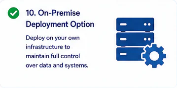 On-Premise Deployment Option