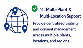 Multi-plant & multi-location support