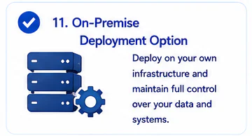 On-Premise Deployment Option