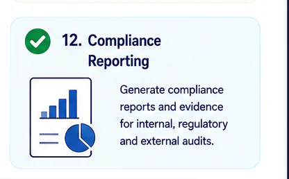 Compliance reporting