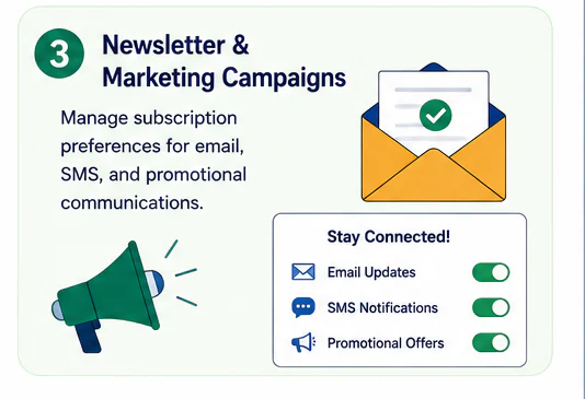 Newsletter & Marketing Campaigns
