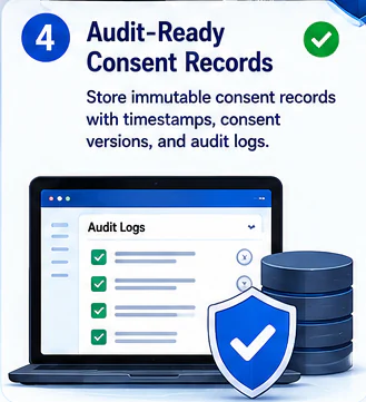 Audit-ready consent records
