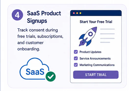 SaaS Product Signups