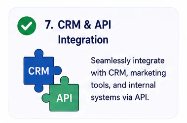 CRM & API integration