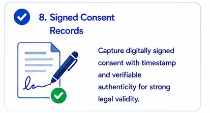 Signed Consent Records
